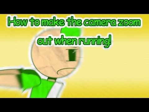 How To Make Camera Zooms When Run To Your Decompile! 📸🎥/ #video #decompile #baldisbasics
