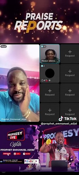 Two months ago, Lady favour was diagnosed of a medical condition indicating that there was water detected around her heart which by one water direction from the Prophet of God, instantly disappeared. What a God? Join us tonight at exactly 11PM GMT. Your testimony is next! #fyp #foryou #goviral #testimony