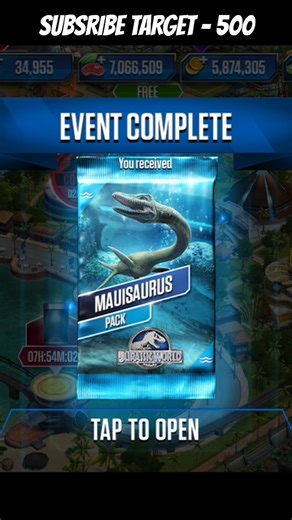 MAUISAURUS PACK jurassic world the game