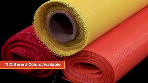 Phifertex Vinyl Mesh Patio Chair Replacement Fabric - Repair Outdoor Furniture Fabric by The Yard - Almond Vinyl Material, 4 Yards - Art & Crafts Mesh