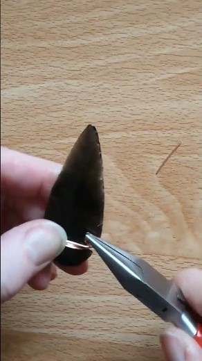 quick and easy arrowhead wire wrap