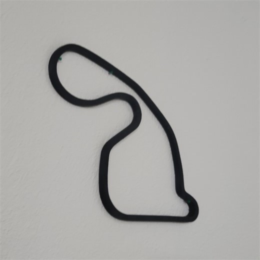 16" or 4" 3D Printed Nelson Ledges Road Course Track Art - Motorsport Wall Decor - Etsy