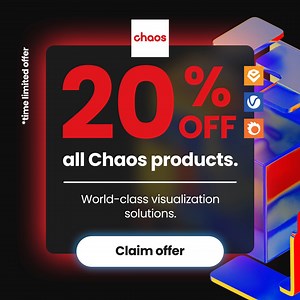 The best deal of the year is here!  Whether you're creating photorealistic renders, immersive real-time visuals, or stunning designs, Chaos tools empower you to imagine, design, and deliver with confidence. This Black Friday, don’t miss out! Get 20% off new annual licenses across all Chaos products. ⏳ Offer available Nov 17–Dec 2 https://omniplan.me/software-list/ | OmniPlan | Facebook