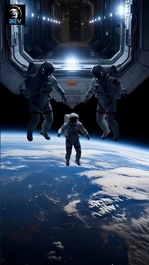 🌕🚀 Astronauts Jump onto the Moon! Epic Low Gravity Moment ✨ #Astronaut #MoonLanding #SpaceShorts