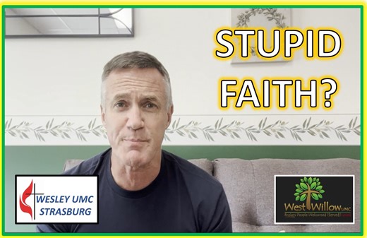 STUPID FAITH? In today's daily Bible reading insight of Romans 4, Psalm 119, and Proverbs 26 we take a look at "Father Abraham" and his faith in God. Faith is a funny thing. You can't arrive at faith through reason or logic or common sense. It doesn't work that way. If you try to "overthink" it, you're going to fall flat on your face. What's the solution? Watch today's video to find out... West Willow UMC is a community of faith where everyone feels comfortable growing closer to God. We worship 