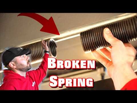 How to Tell if Your Garage Door Spring is Broken! (Under 2 Minutes)