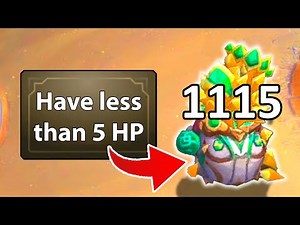 " Have less than 5 HP " = 1115 Stacks Ixtal Cash Out !??