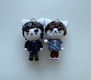 Willcat Byers or Mikecat Wheeler Keychain S5 - Etsy