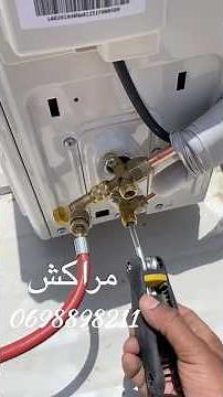 How to vacuum the split ac air conditioner before gaz charging in inverter