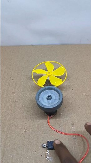 ⚡ DIY Energy Generator Project | DC Motor Power Generation Experiment 🔋