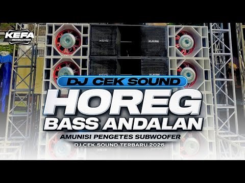 DJ TRAP X PARTY • BASS HOREG • CEK SOUND FULL BASS TERBARU