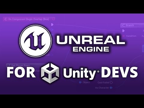 Unreal Engine 5 Basics Explained for Unity Devs - Beginner Tutorial