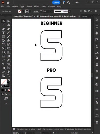 Adobe Illustrator 2025 – Tips for Using Blend lines Like a PRO #ducthangds | Đức Thắng DS