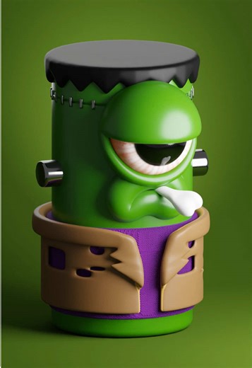 Creating a Trio Monster in Blender 3D Animation