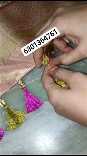 simple tessles // butterfly 🦋 designs // pallu kuchulu
