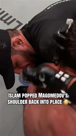 Next level cornering from Islam Makhachev 🙌