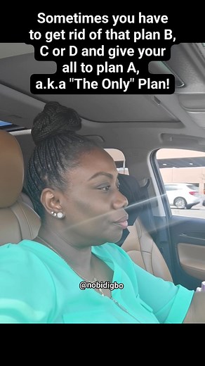 Sometimes we get so caught up in creating backup plans, and having an exit strategy that we forget what it truly means to go all in. But the truth is, sometimes you have to let go of Plan B, C, and D and give your all to Plan A, a.k.a "The Only" plan. It's scary, it's vulnerable, and it's exhilarating all at once. When you commit to the one thing that truly sets your soul on fire, you'll be amazed at what you're capable of accomplishing. So take a deep breath, trust the process, and go all in. T