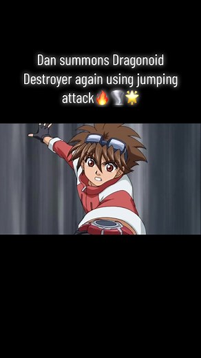 Dan Summons Dragonoid Destroyer with Jumping Attack
