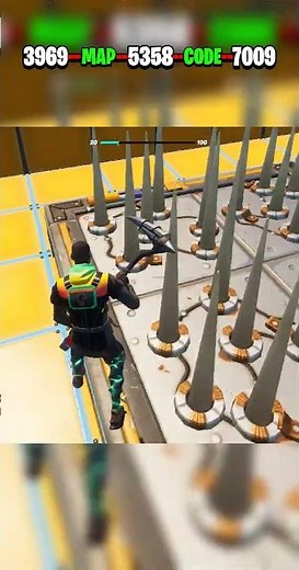 ⭐HARD DEATHRUN 2⭐💥Code: 3969-5358-7009❗ FORTNITE PARKOUR & DEATHRUN