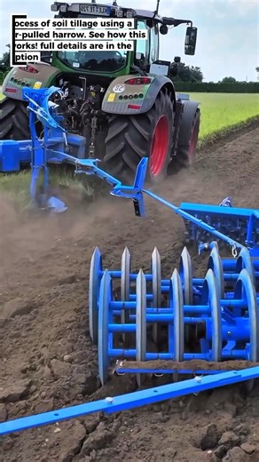 Soil Tillage with a Harrow