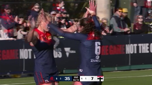 Tayla Harris makes it a career-high four goals and it's not even half-time 🔥 | AFL Women's
