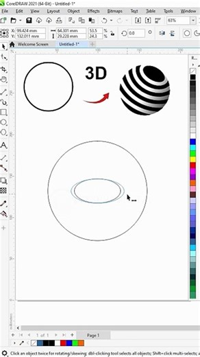 3d logo tutorial in coreldraw