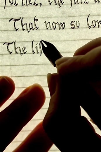 Handwriting E. A. Poe’s “Lenore” Part 10