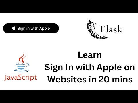 Learn implementing Apple login on the website in 20 mins
