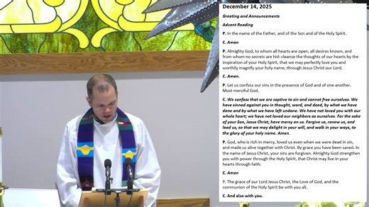 2025-12-14 | Ostmark Lutheran Church, ELCA