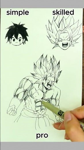 😲 How To Draw Legend Broly