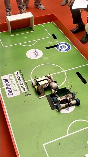 Robo Soccer Bot Competition in DIU | Soccer Bot Fight #soccerbot #robotics