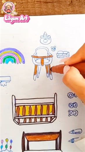 Baby room 👼🍼#tocaboca #lilyumart #tocalifeworld