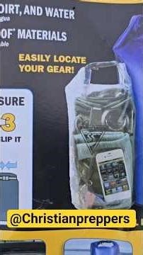 Essential prepper gear!