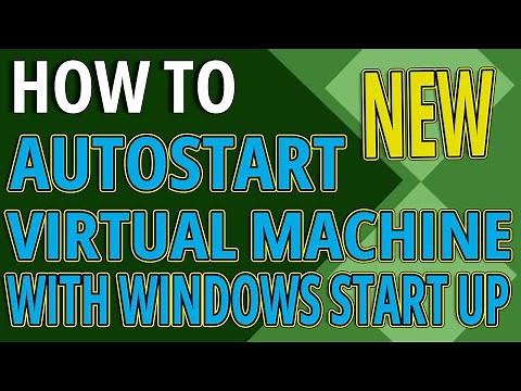 HOW TO | VMWARE AUTO START WITH WINDOWS AUTOMATICALLY