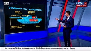 Vídeo | La televisión estatal rusa se burla de los tanques que Occidente enviará a Ucrania