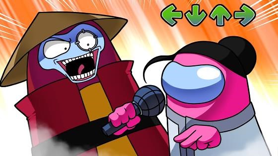 Among Us but It's a Friday Night Funkin Battle Part 3