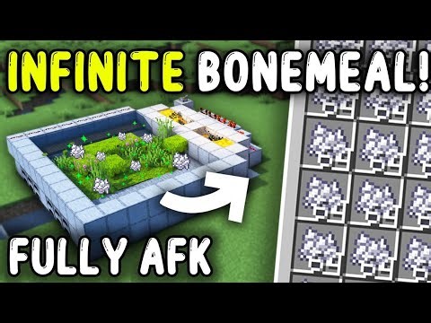 Minecraft EASY Bone Meal FARM FOR ANY WORLD Tutorial 1.21+
