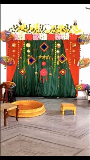 Jk decoration hub #haldi +#mehndi #decoration