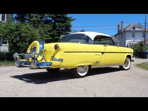 1954 Ford Crestline Victoria in Yellow / White & Ride on My Car Story with Lou Costabile