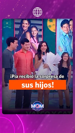 Mande quien mande on Instagram: "¡HERMOSO! Pía fue sorprendida por los 3 amores de su vida, sus hijos Samuel, Vasco y Catalina ❤️ De lunes a viernes a la 1:40 p.m. no te pierdas #MQM / @mqmtvoficial [Mira los programas completos y 100% GRATIS* -Solo Perú- en #tvGO] [Link en la BIO ↑]"