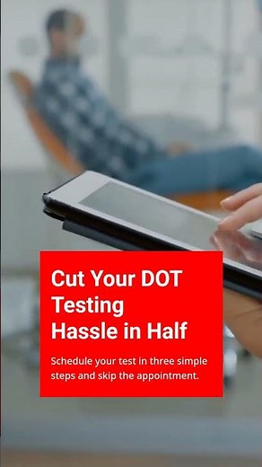 Hassle-Free DOT Drug Test Scheduling