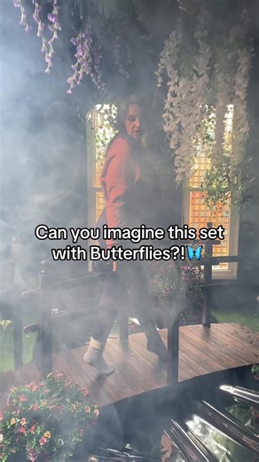 Who’s excited about the butterfly garden set!!!! It’s so dreamy already, can yall imagine what it will be like when we have actual REAL BUTTERFLIES?! #butterflygarden #butterflies🦋 #boudoirphotography #akronohio #affordableboudoir