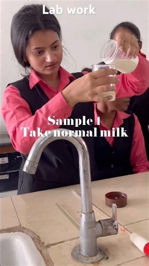 #lab #minivlog #notes #biology #biotechnology #milk #fermentation #youtube #trending#bhu#shortsvideo