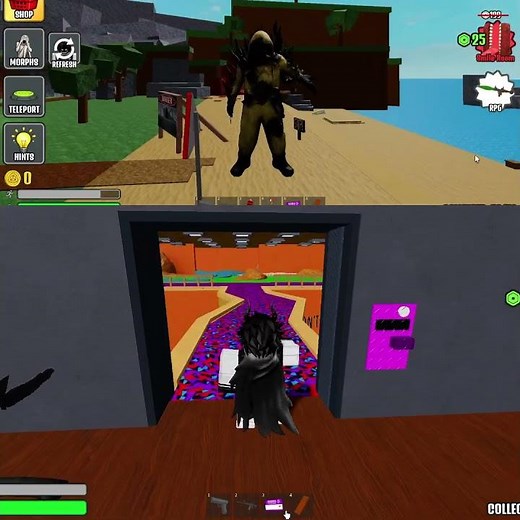 Infected Hazmat Badges Morphs In SCP MORPH Backrooms - Roblox