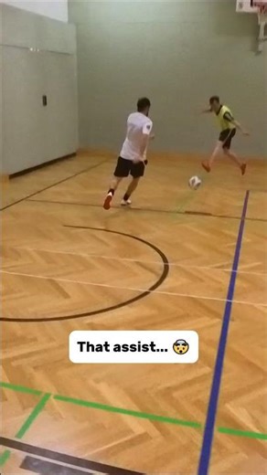The Perfect Assist #futsal #assist #football