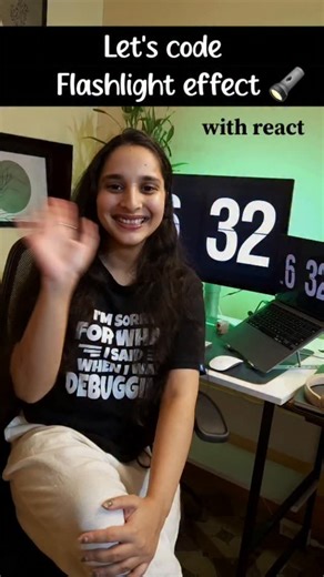 Divya Sharma (Web Developer) on Instagram: "Comment 'FLASH' for code ⚡ A little light play — flashlight hover effect  Built using React + Framer Motion ✨ Save for inspo, more creative web effects coming! . . . . . #codingjourney #webdevelopment #reactjs #nodejs #javascript #css #fullstackdeveloper #frontenddeveloper #webdesign #webdesigninspo #animation #ui #ux #animation #backenddeveloper #programmer #programming #computerscience #shortsvideo #reels #coderlife #sofrwareengineering"