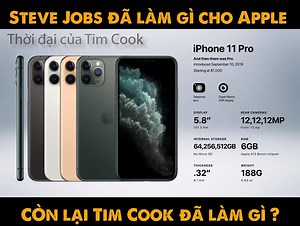 14K views · 88 reactions | Steve Jobs đã làm gì cho Apple còn lại Tim Cook đã làm gì ? ----------------------------- Airpods 2 like Auth giá 799K Airpods Pro like Auth 1.49tr | LikeMobile - iPhone giá rẻ nhất Hà Nội | Facebook