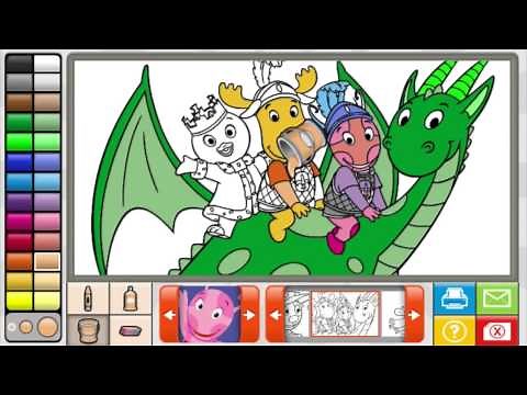 The Backyardigans Coloring Book Full Game 2014