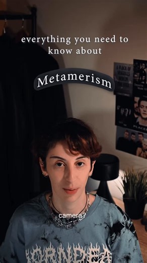 Ellie // Per Tempus Films on Instagram: "Cinematography 101: What is Metamerism and how does it affect your footage? #Filmmaking #Cinematography #FilmSchool #Cinematic #DirectorOfPhotography #Cinematographer #LearnCinematography #LearnFilmmaking #Camera #CameraSetup #Gaffer #BehindTheScenes #OnSet #CinematographyTips #CameraGear #FilmTips #ColorScience #Metamerism #LightingTips #filmlighting"