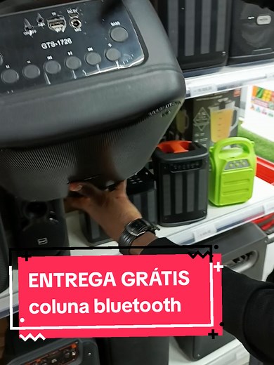 Entrega Grátis: Adquira Já sua Coluna Bluetooth